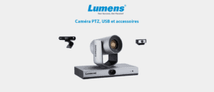 Caméra PTZ et USB Lumens