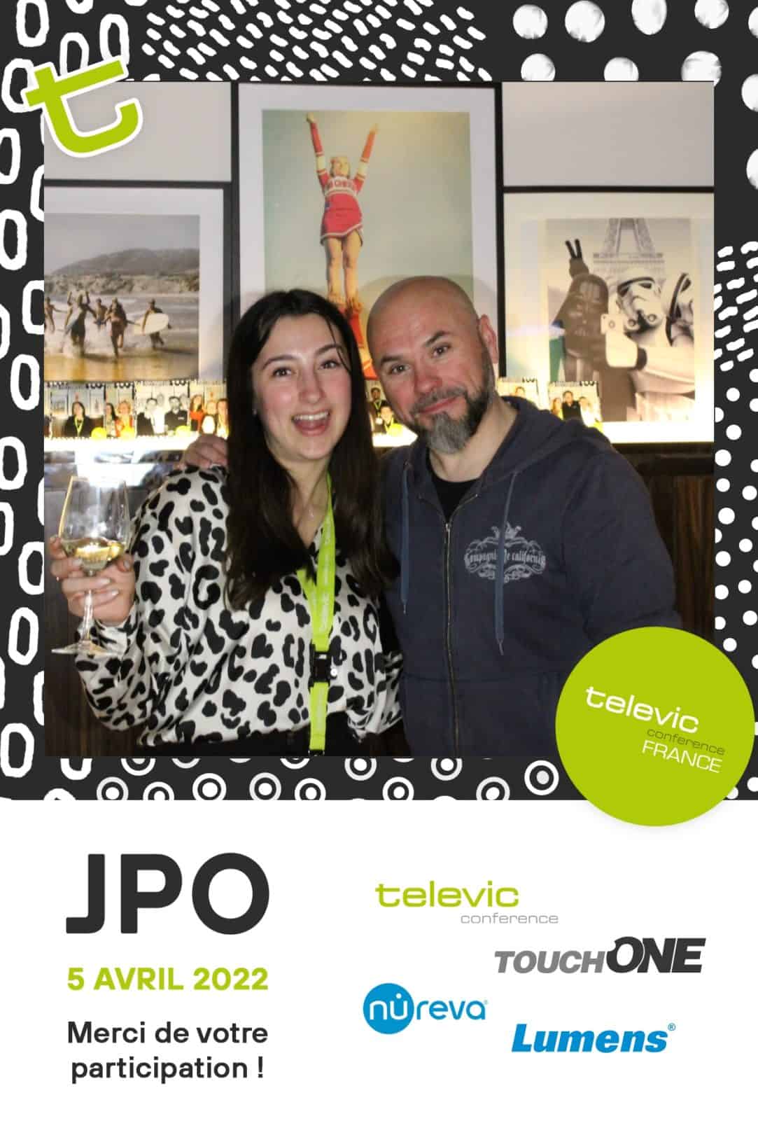 Borne Photo JPO Televic 75