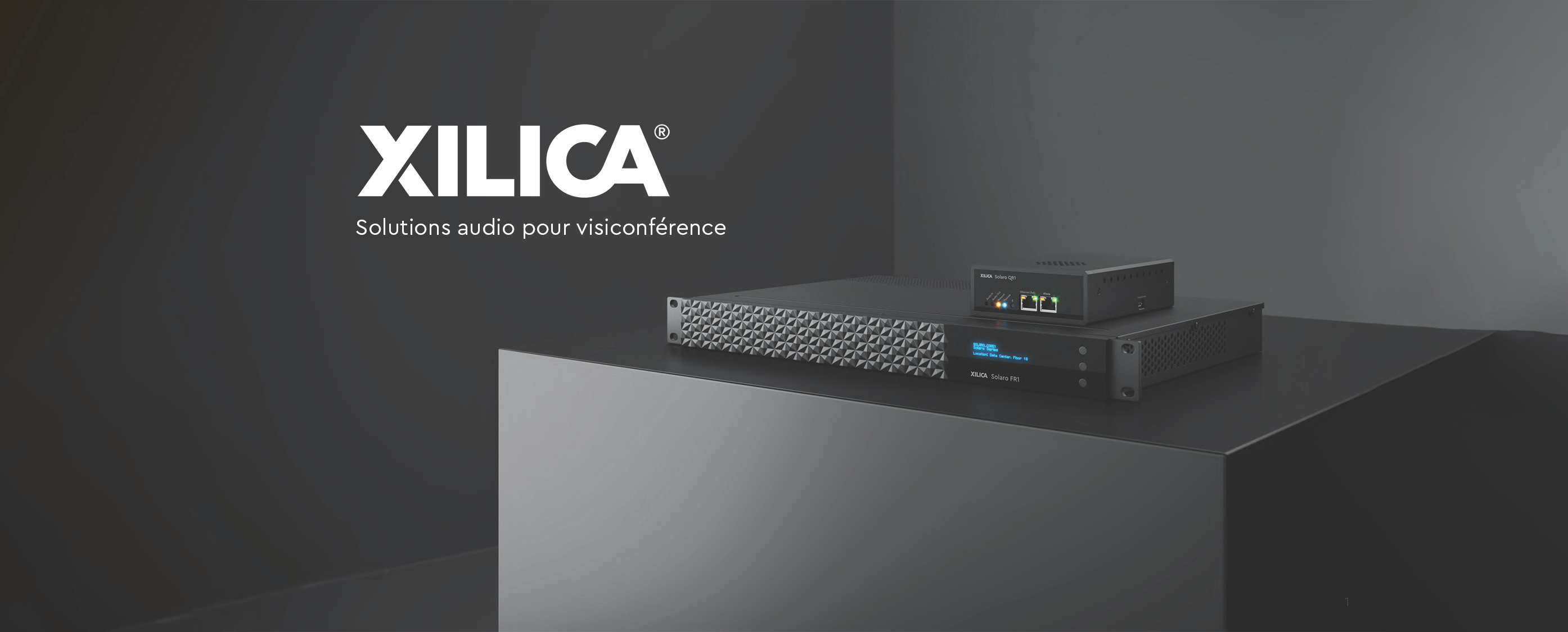 Xilica solution audio pour visioconférence