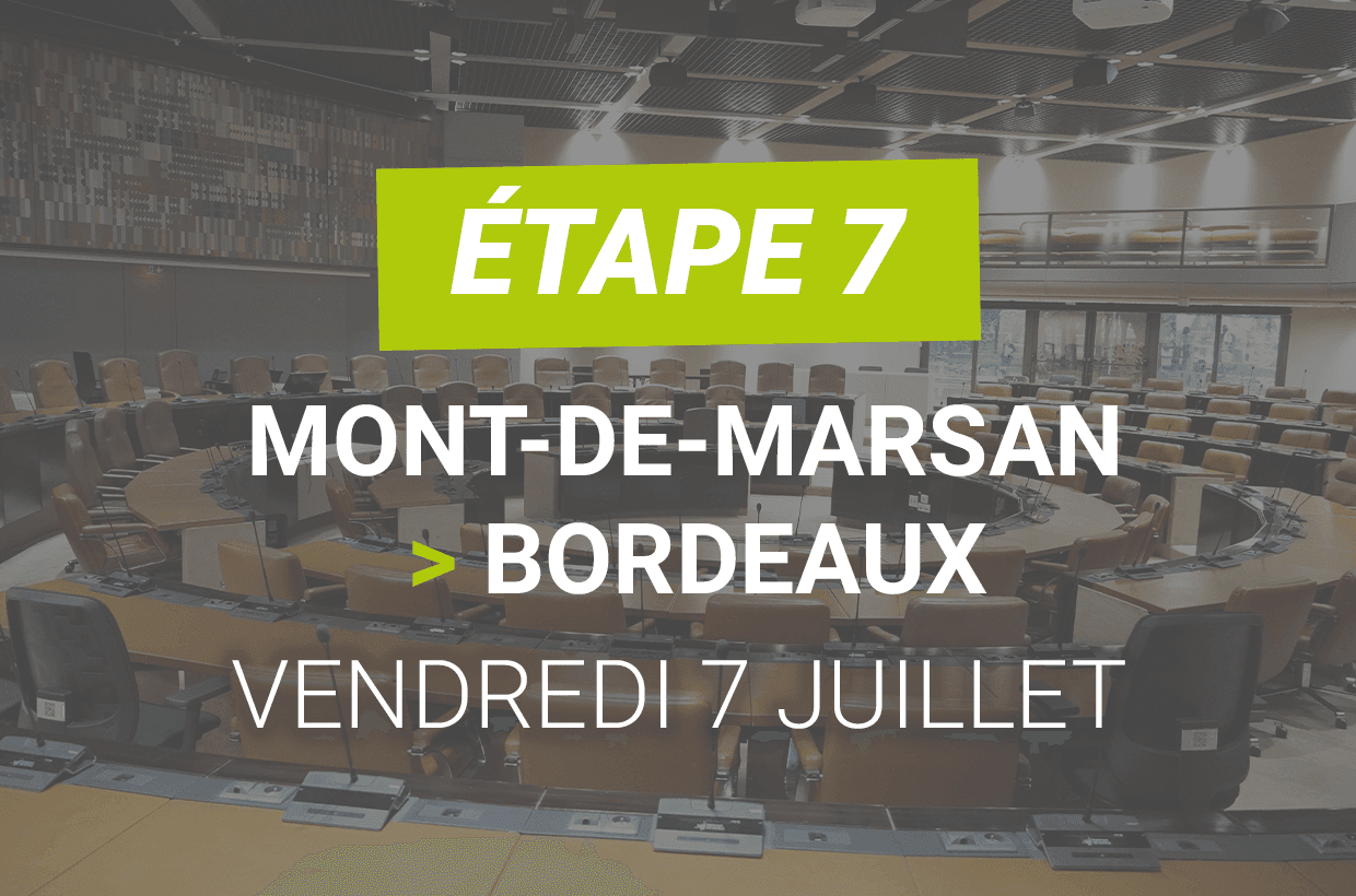 Étape 7 Mont-de-Marsan - Bordeaux
