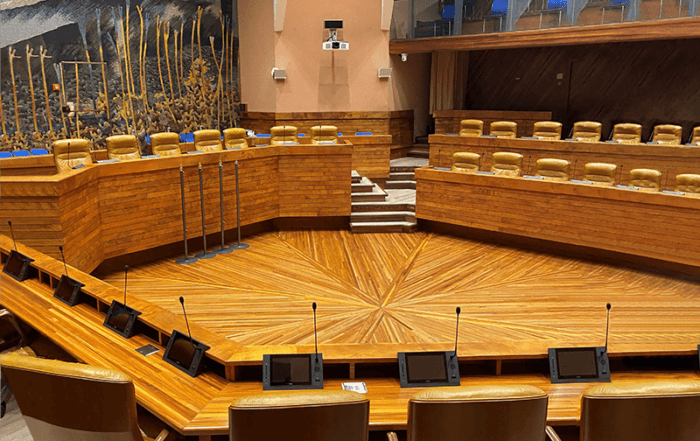 Conseil Régional Ile de la Réunion salle de conseil