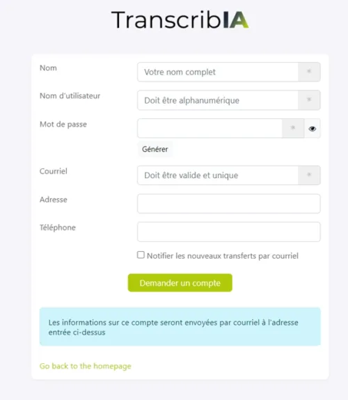 Transcribia Logiciel de retranscription audio multilingues