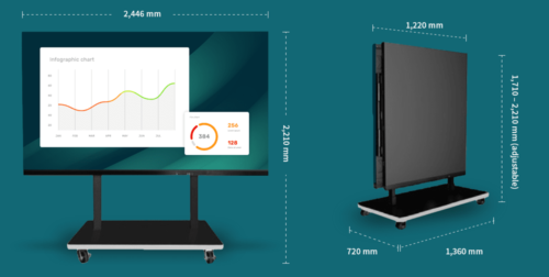 M-Wall Plus 16:9 138" – Image 6