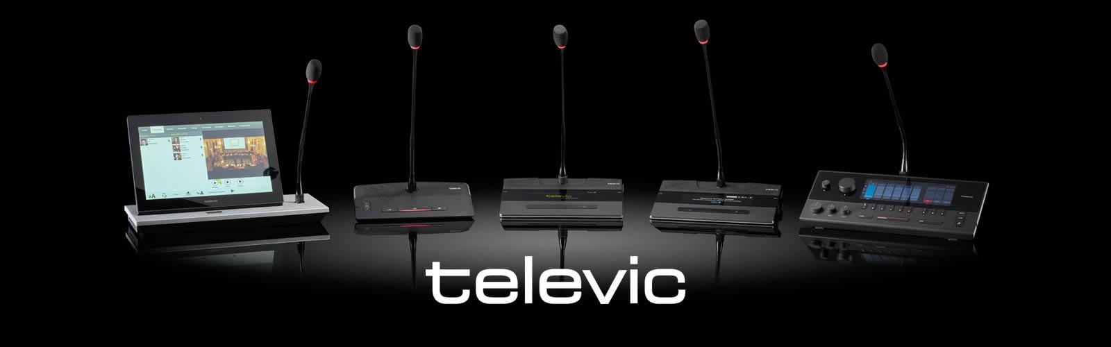 Système de conférence - gamme televic