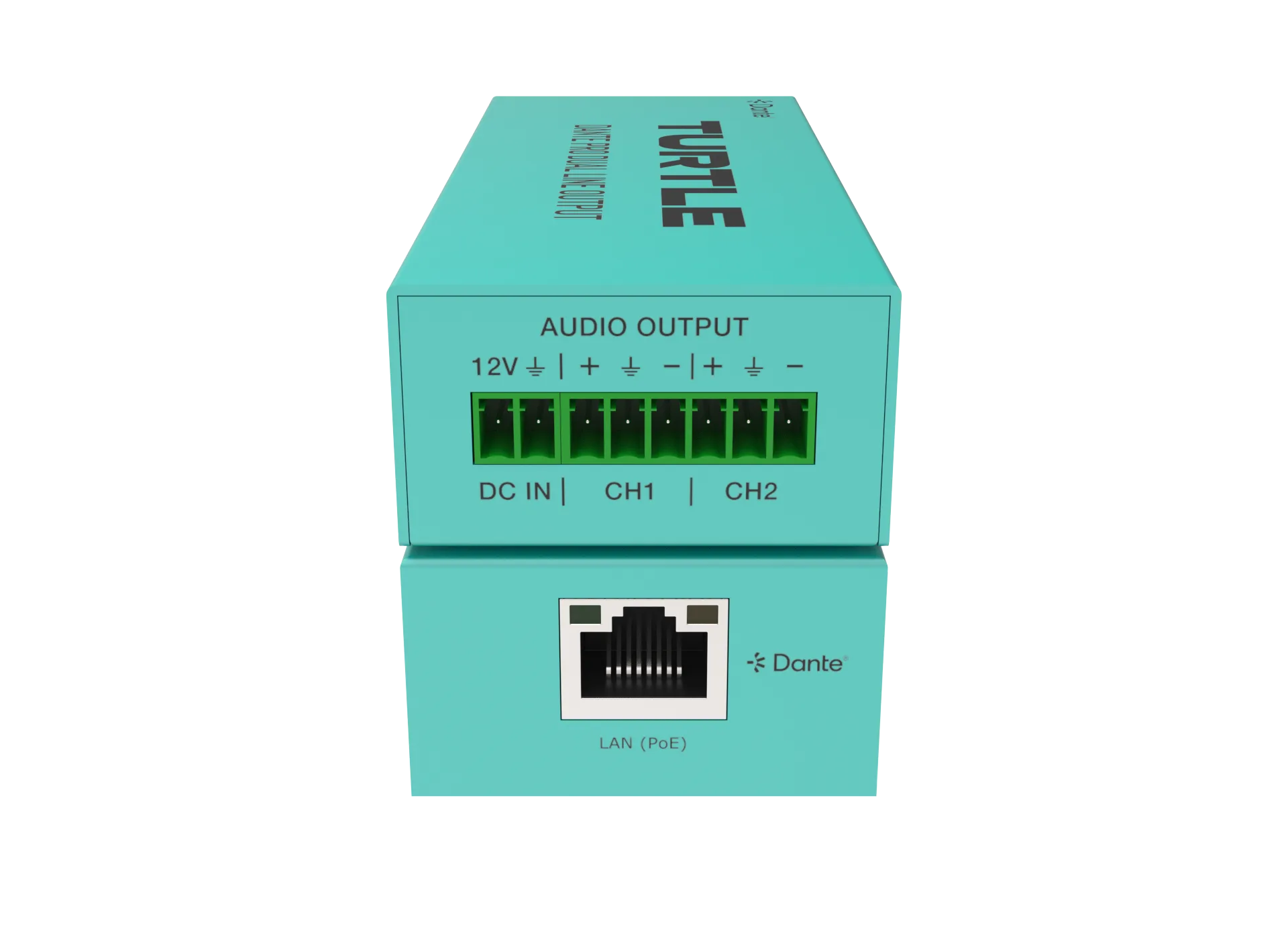 Convertisseur Dante Pro 2 canaux vers sortie ligne analogique – Image 2