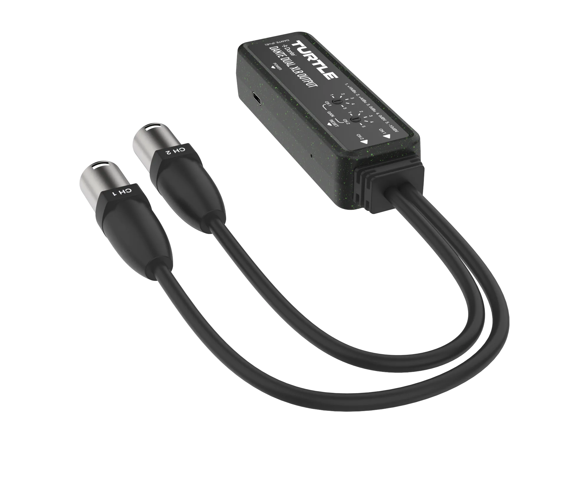 Adaptateur Dante 2 canaux vers sortie XLR analogique – Image 2