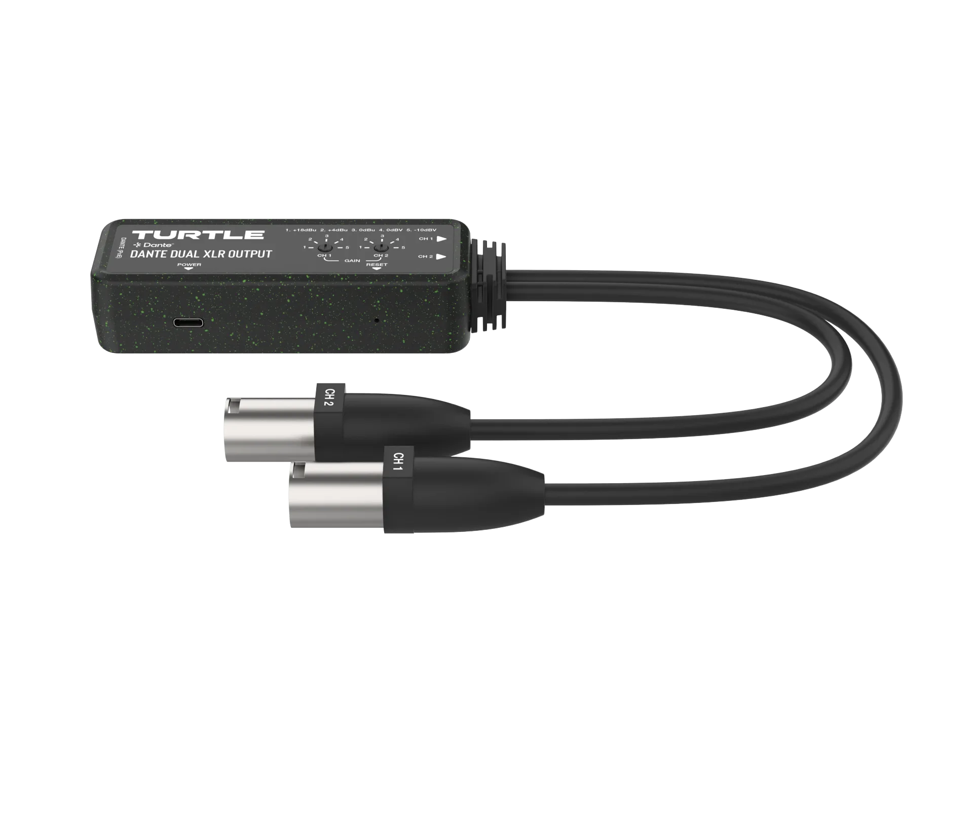Adaptateur Dante 2 canaux vers sortie XLR analogique – Image 4