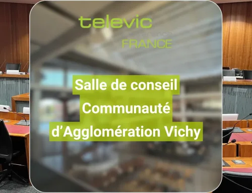 Vichy Communauté modernise sa salle de conseil avec Televic Conference
